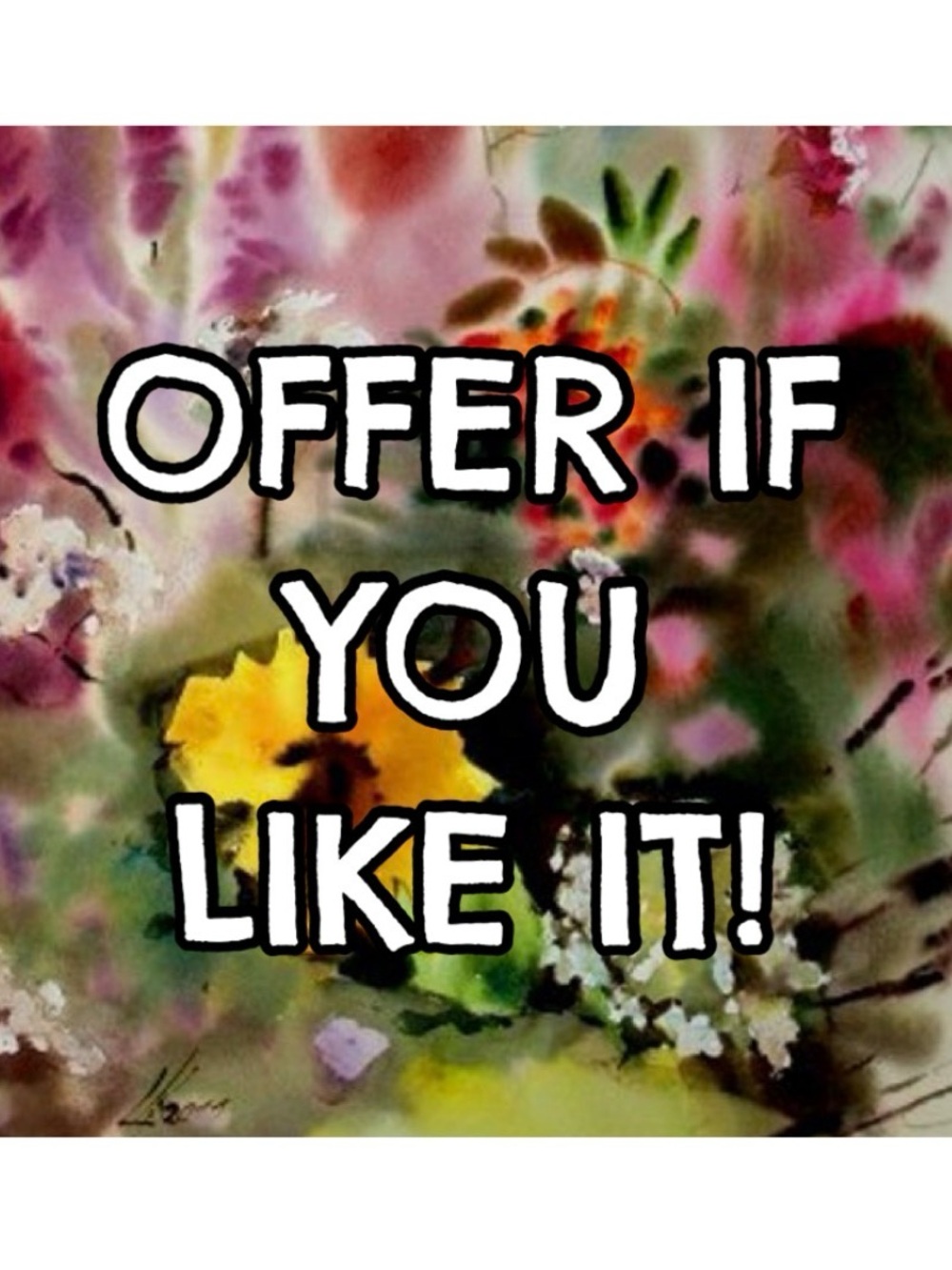 Like it but not the price? Send your offer!